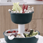 Storage rack for kitchen food