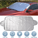 All-Weather Sunshade Ice Cover Heavy Duty Reversible Windshield Protector - صورة 6