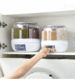 6 Grid Rotating Rice Dispenser - صورة 2