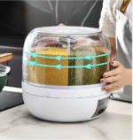 6 Grid Rotating Rice Dispenser - صورة 3