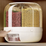 6 Grid Rotating Rice Dispenser - صورة 4