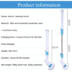 Electric Cleaning Brush 3-in-1 - صورة 3