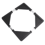 Fridge Stainless Steel Adjustable Base Washer Trolley - صورة 6