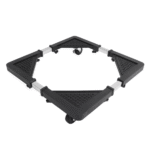 Fridge Stainless Steel Adjustable Base Washer Trolley - صورة 7