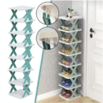 Simple multi-layer shoe cabinet rack - صورة 2