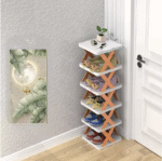 Simple multi-layer shoe cabinet rack - صورة 4