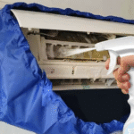 Split Air Conditioning Cleaning Cover Bag - صورة 6