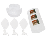 7.5L Beverage Dispenser with Ice & Fruit Tube with 4 Cups - Image 4