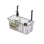 Hanging Door Rear Rack Grid Storage Basket - صورة 7