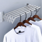 Aluminium wall metal folding extendable clothesline 80CM - Image 2