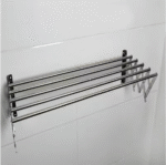 Aluminium wall metal folding extendable clothesline 80CM - Image 7