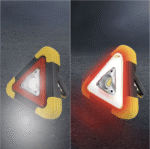 LED Car Emergency Light Solar Triangle - صورة 2