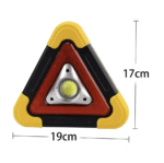 LED Car Emergency Light Solar Triangle - صورة 4