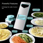 Manual Multi-Functional Mandolin Vegetable Slicer - صورة 4