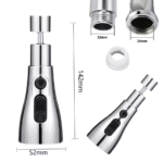 360 Swivel Spout Kitchen Sink Tap Spray Head - صورة 6