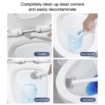 Silicone Toilet Brush with Holder - Image 5