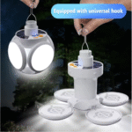 LED Solar Camping Light – Portable Rechargeable Waterproof Lantern (500LM) - Image 2