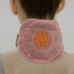 Calming Heat Vibrating Neck Wrap – Heated Massager with Adjustable Strap - صورة 5