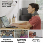 Calming Heat Vibrating Neck Wrap – Heated Massager with Adjustable Strap - صورة 11