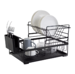 Metal Dish Drain Rack Basket Double-layer - Image 4