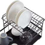 Metal Dish Drain Rack Basket Double-layer - Image 6