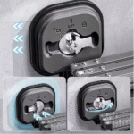 Retractable Clothes Drying Rack – Wall Mounted - صورة 6