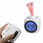 LCD Digital Projection Alarm Clock – Voice & Temperature Display - Image 3