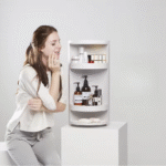 360° Rotating Bathroom Storage Rack – Wall Mounted - صورة 8