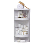 360° Rotating Bathroom Storage Rack – Wall Mounted - صورة 2