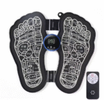 Electric EMS Foot Massager – 6 Modes, 9 Levels, USB Rechargeable