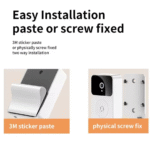 Smart Wireless Video Doorbell – WiFi Intercom & Night Vision - صورة 2