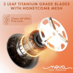 Nova Electric Lint Remover – Clothes Fabric Shaver - صورة 3