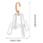 Rotating Shoe Drying & Storage Hanger Rack - Image 6