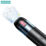 USAMS Mini Handheld Car Vacuum Cleaner – 6000Pa Powerful Suction, Portable & Rechargeable - صورة 7