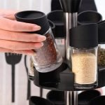Spice Rack 12 Pcs Set Revolving - صورة 4