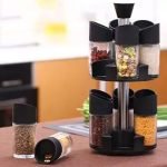 Spice Rack 12 Pcs Set Revolving - صورة 3