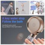 High Pressure Turbo Hand Shower - صورة 11