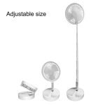 Rechargeable Folding Stand Fan - Image 9