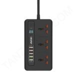 Aspor – Power Extension With 5 USB Ports Cord 2 Meter - Image 3
