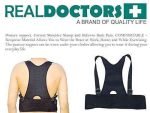 Real doctor posture support brace