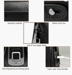 Fingerprint Lock Tote Bag - صورة 9