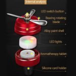 Car Air Freshener Vent Clip LED - صورة 4