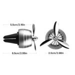 Car Air Freshener Vent Clip LED - صورة 5