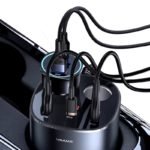 Car Charger – 245W Fast Charge with Dual Cigarette Lighters - صورة 2