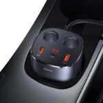 Car Charger – 245W Fast Charge with Dual Cigarette Lighters - صورة 5