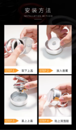 Car Air Freshener Solar - صورة 7