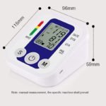 Medical Digital Arm Wrist Blood Pressure Monitor Tonometer - صورة 4