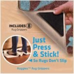 Ruggies Rug Grippers – Non-Slip Triangle Carpet Fixing Pads - Image 2