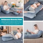 Medium Fiber J-shaped body Pregnancy Pillow - Image 5