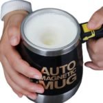 Automatic Self-Stirring Magnetic Mug – USB Rechargeable 400ml
